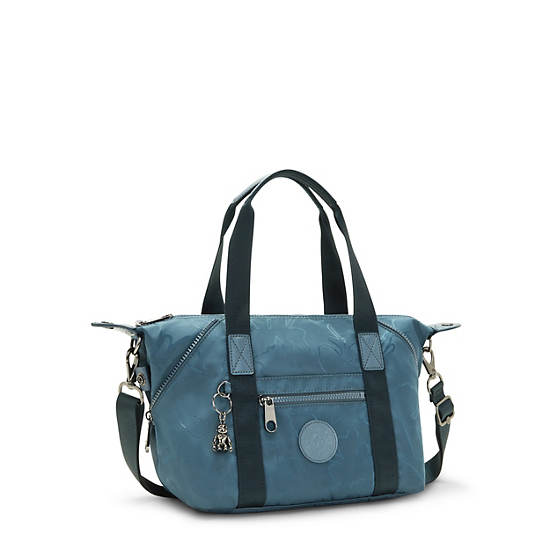 Bolsa De Hombro Kipling Art Mini Classic Azul Marino Grises | MX 1374WN